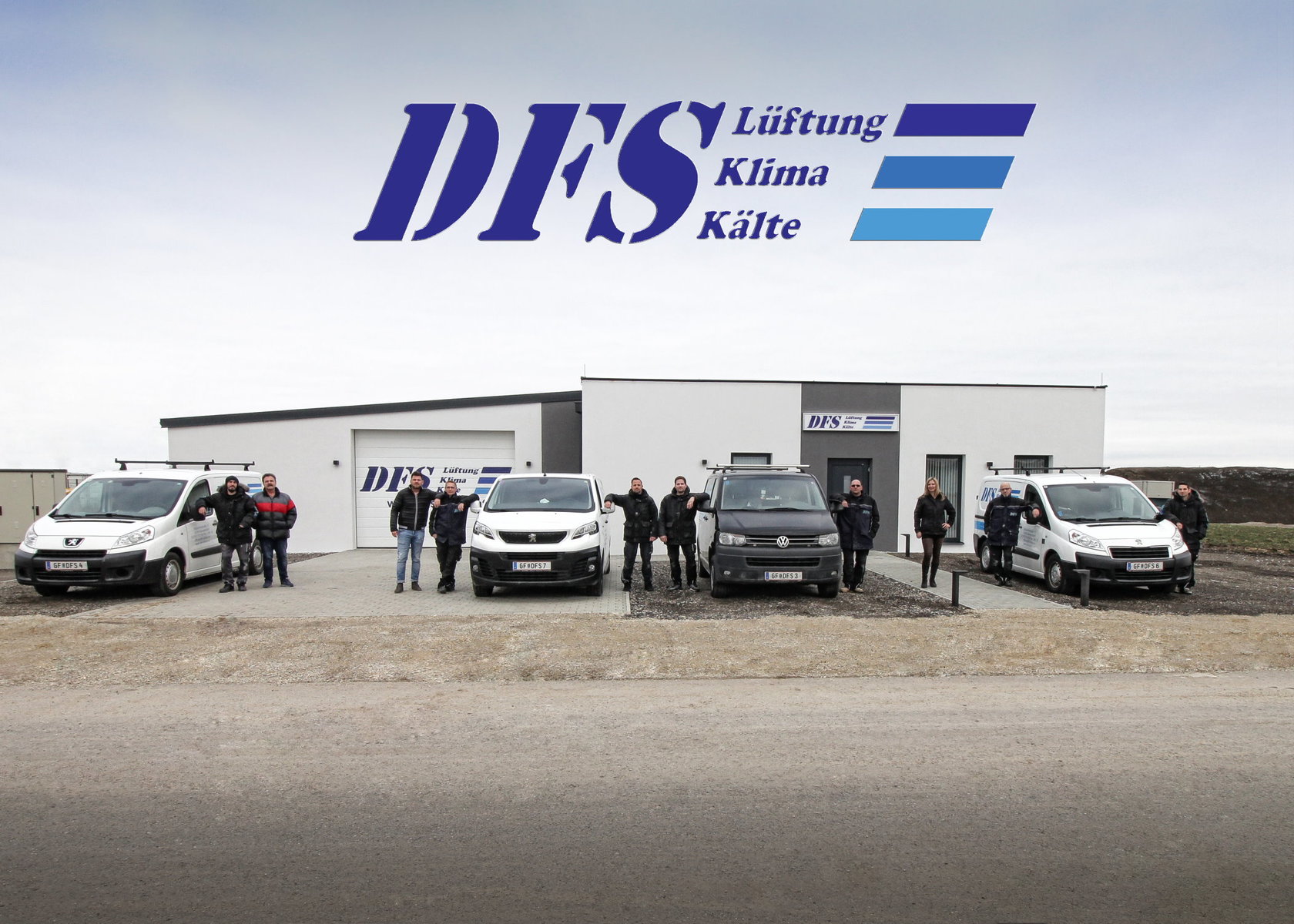 Team der DFS Lüftung, Klima & Kältetechnik GesmbH